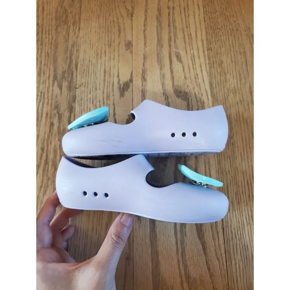 baubles + soles Girls 10 Kaia in Heather Shoes GUC